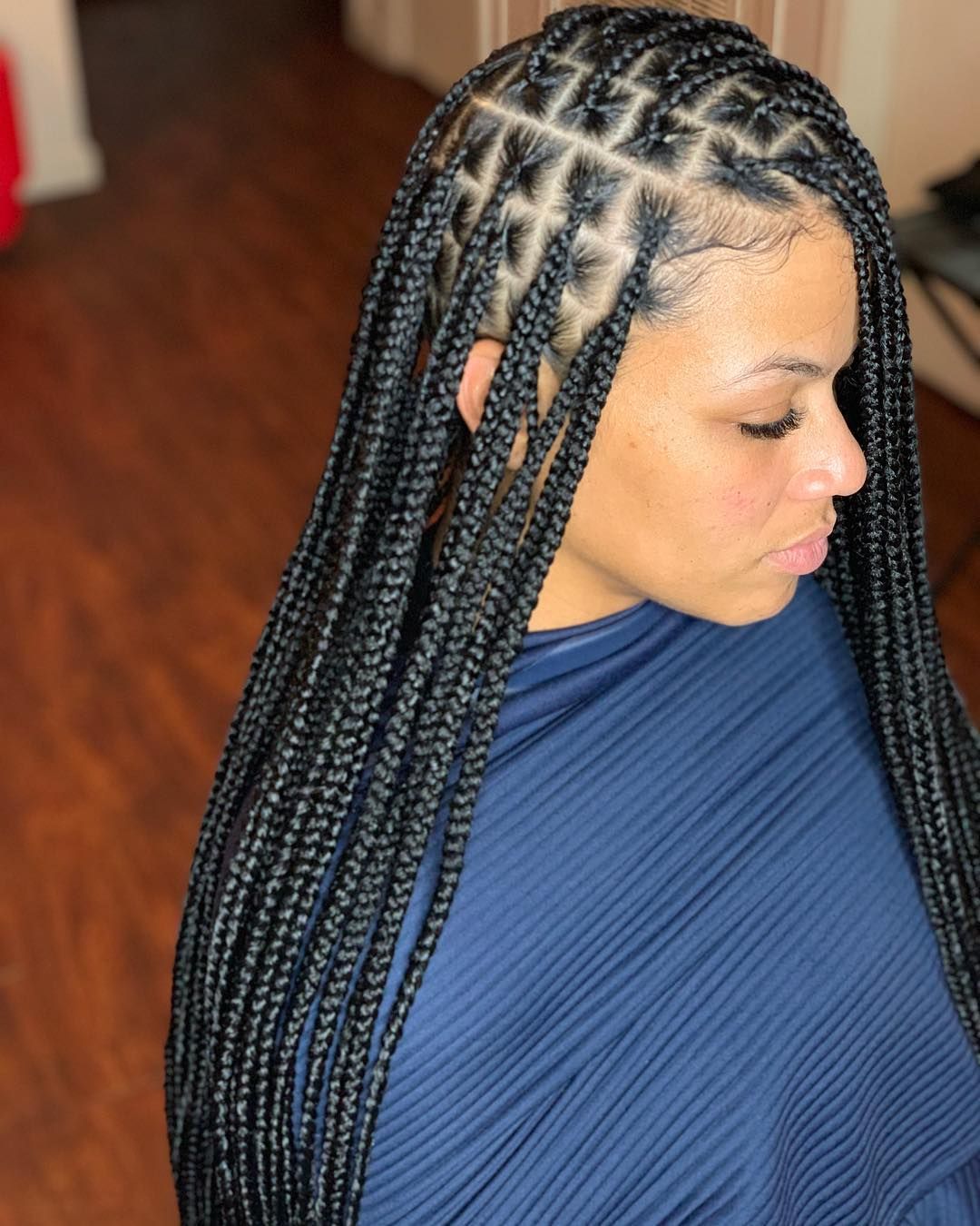 Protective Styling with Knotless Box Braids