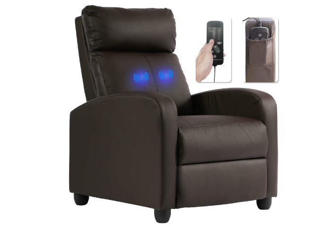 Recliners help maintain a posture and fitness