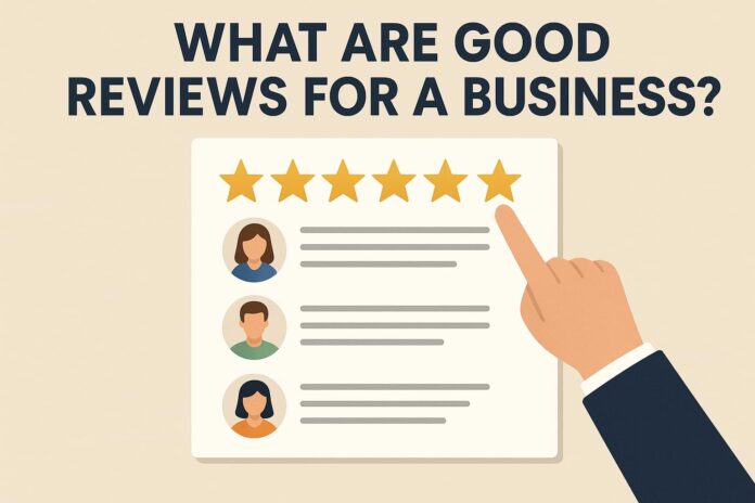 Good Review for a Business